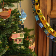 Scottish Bothy Screen-Printed Ornament