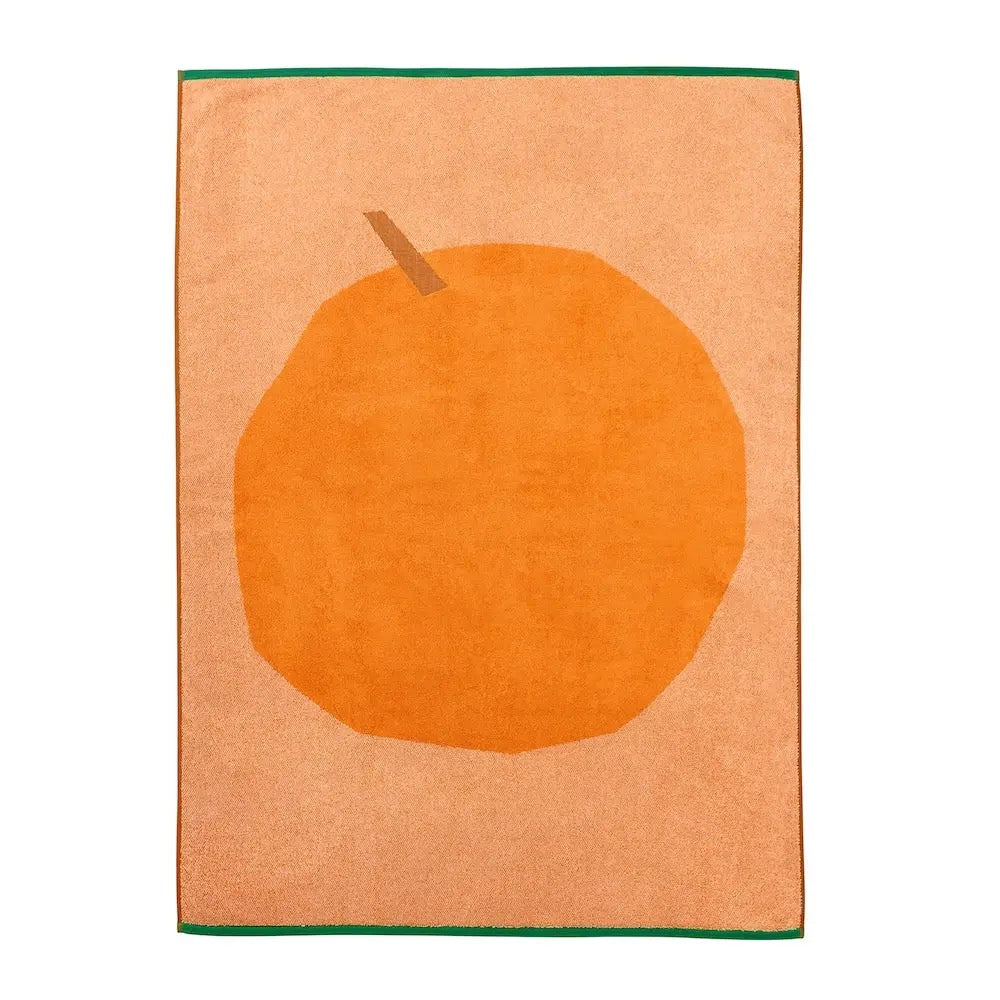 Donna Wilson Tutti Frutti Orange Bath Sheet