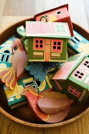 Scottish Bothy Screen-Printed Ornament