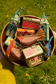 Winter Steeple Screen-Printed Ornament