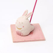 Handmade Pink Cute Rabbit Incense Holder