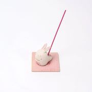 Handmade Pink Cute Rabbit Incense Holder