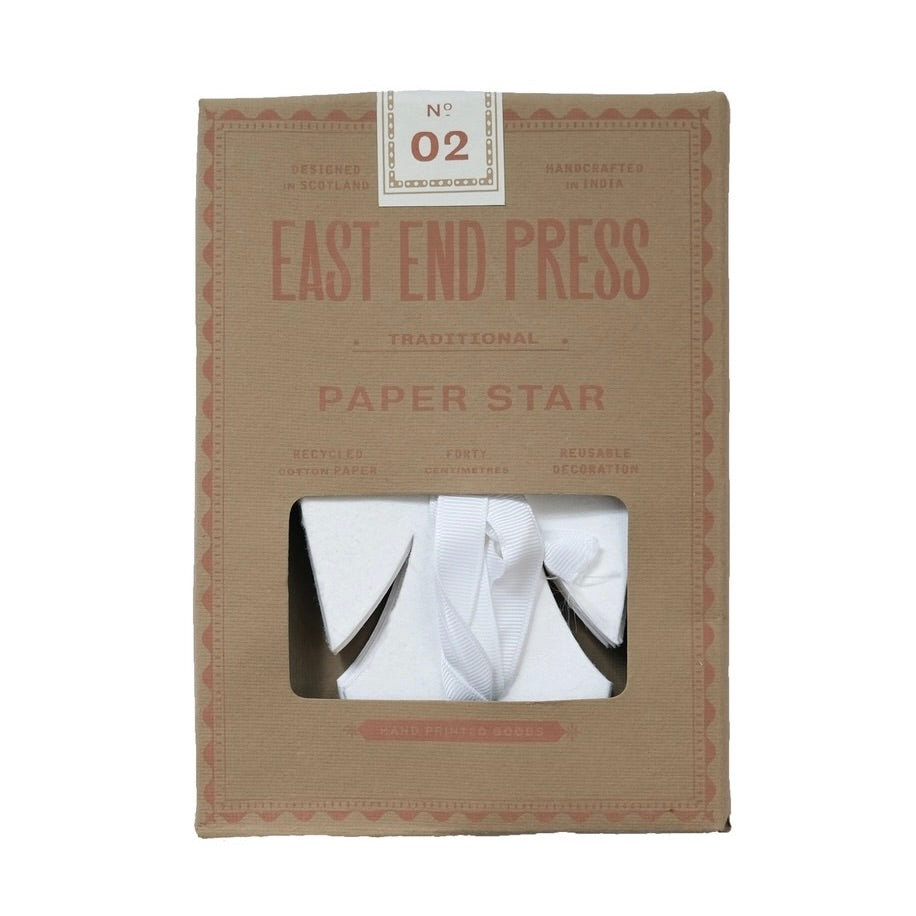 Small Traditional White Star