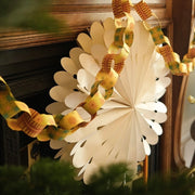 Small Curved White Star