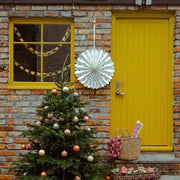 Large Curved White Star