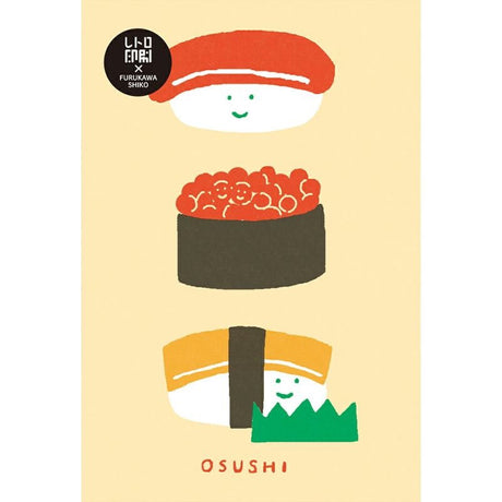 Furukawa Paper Retro Postcard - Sushi