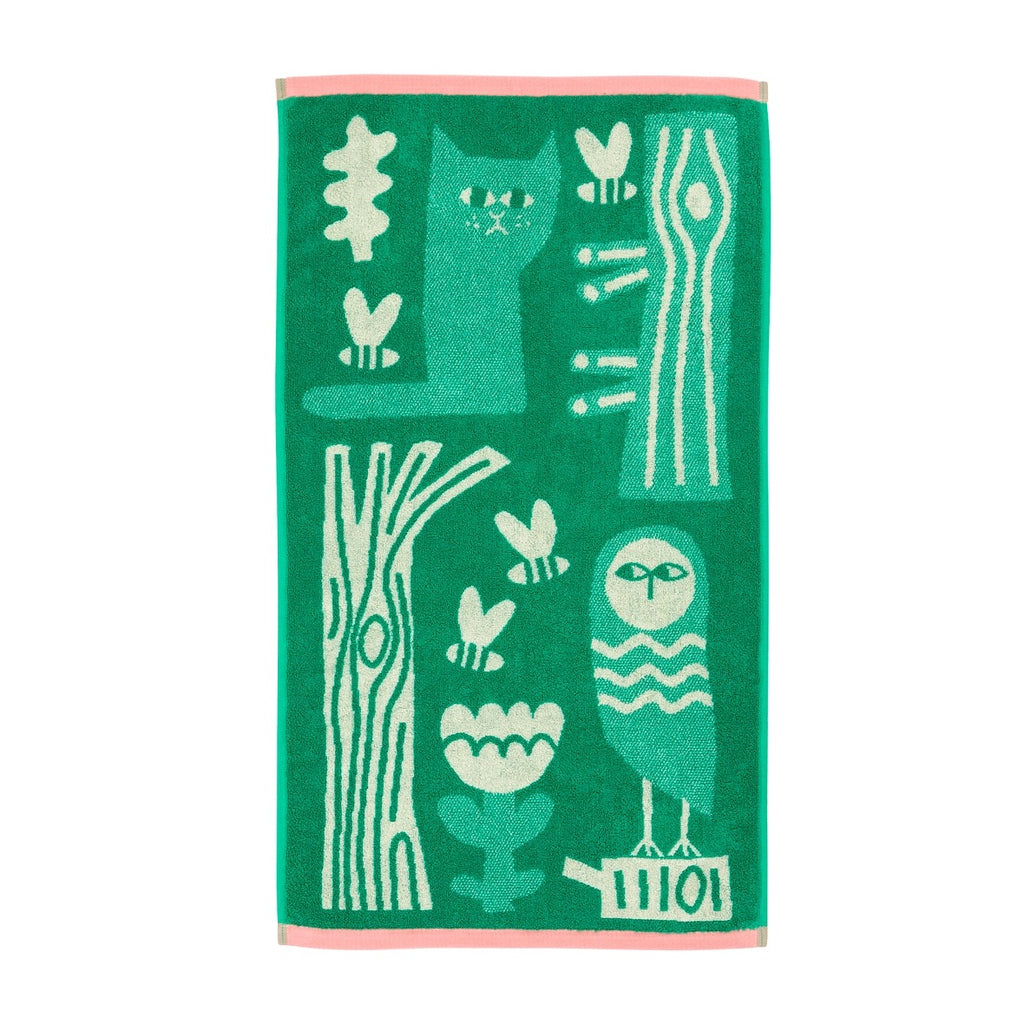 Birds and Bees Hand Towel
