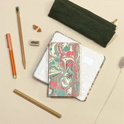 Marble Pocket Hardcover Journal Halcyon