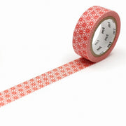 Vermillion Asanoha - Washi Tape