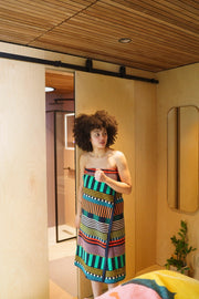 Multi Stripe Bath Towel