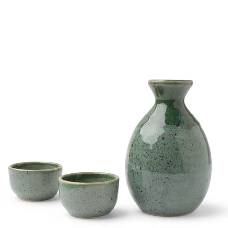 Sake Set: Iromote Green