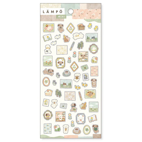 LAMPO Dog Evening Stickers