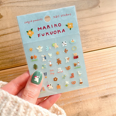 Mariko Fukuoka Nail Stickers