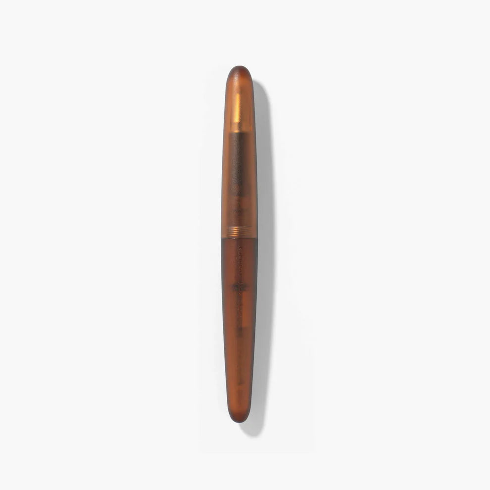 Kakimori Frost Refillable Fountain Pen - Amber