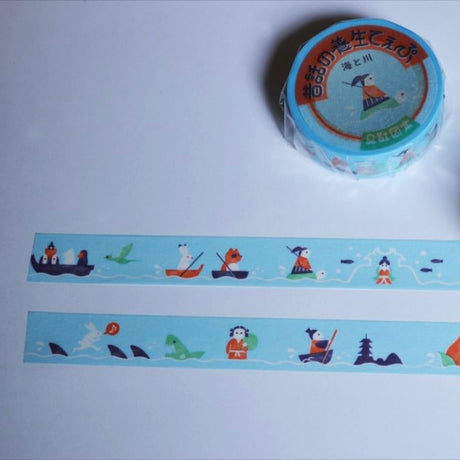 Classiky x OHM Factory Folktale Washi - Sea and River