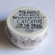 Toraneko BonBon CatCatCat Washi Tape | B
