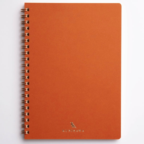 Kunisawa Find Ring Notebook - Tangerine | ŪMEI