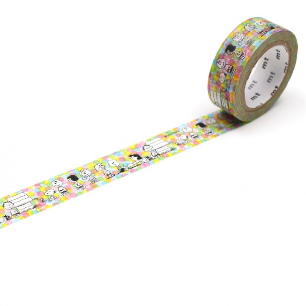 MT Peanuts Washi Tape - Iki, let's go and live