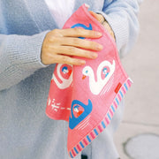 Hand Towel New Retro - Swan Boat