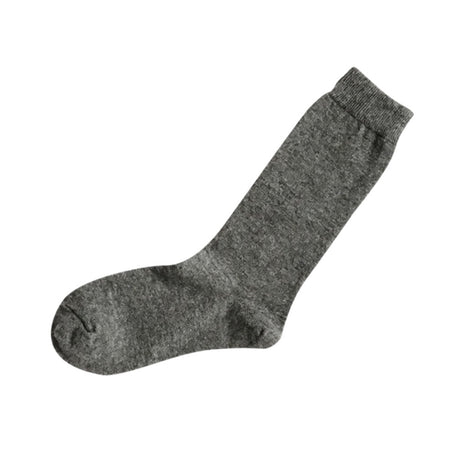 Nishiguchi Kutsushita Cashmere Wool Socks | Charcoal | Small Only