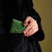 Scallop Wallet | Pine + Robin Egg