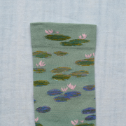 Bonne Maison Claude Monet Lilypads | Midcalf Sock | M&L