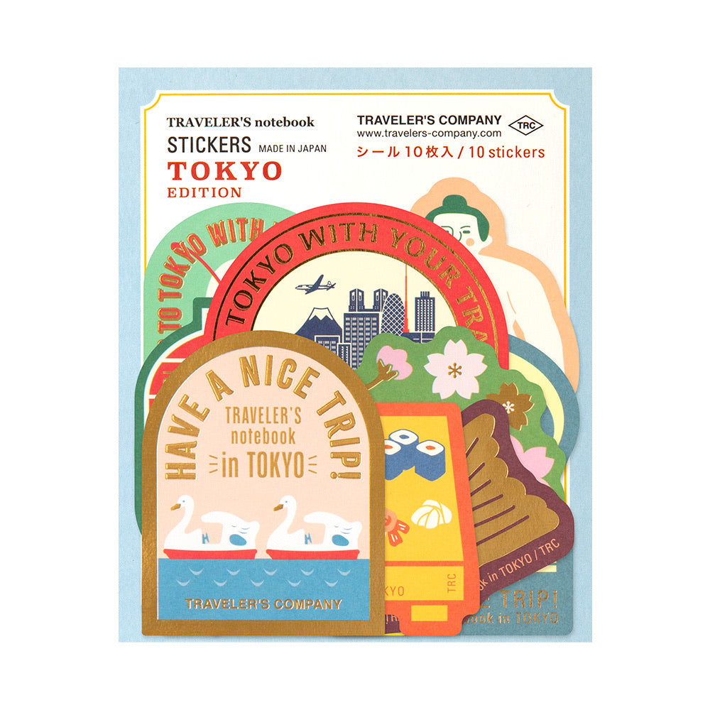 Traveler's Notebook | Sticker Set | TOKYO