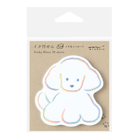 Sticky Notes Die-Cut Dog