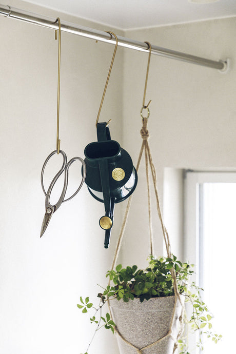 Brass Swoop Hooks | Long