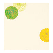 Letter Pad Pompom Chrysanthemum