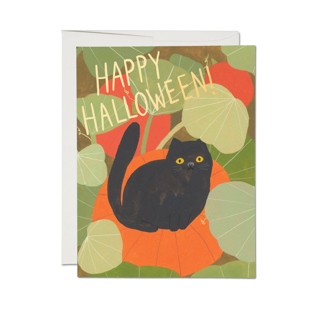Happy Halloween Kitten Card