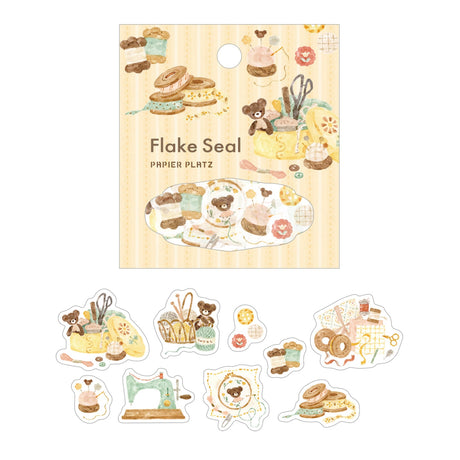 Bear & Sewing Flake Seal