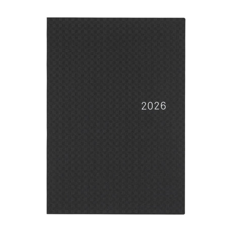 HOBONICHI TECHO HON 2026 | A5 | Paper Series: Black Gingham