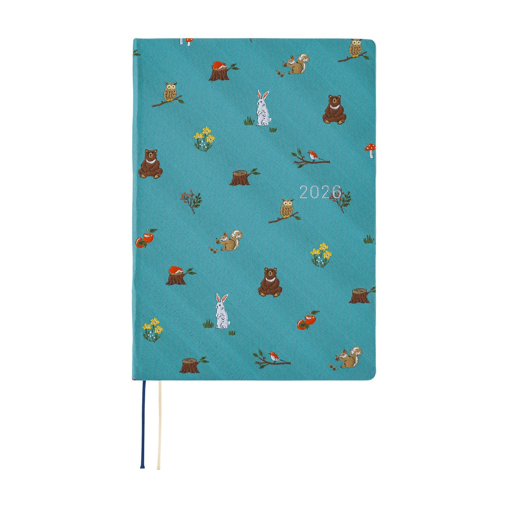 HOBONICHI TECHO HON 2026 | A6 |  Bow & Tie In the Forest