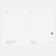 HOBONICHI COUSIN AVEC BOOKS | A5 | Daily 6-month, Jan start/Monday start