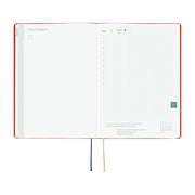 HOBONICHI TECHO 2027 | A5 HON | Yumi Kitagishi: White Cat & Rabbit's Tea Room