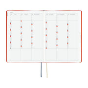 HOBONICHI TECHO 2027 | A5 HON | Yumi Kitagishi: White Cat & Rabbit's Tea Room