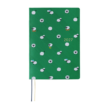 HOBONICHI TECHO HON 2027 | A5 |  Bow & Tie SHEEP
