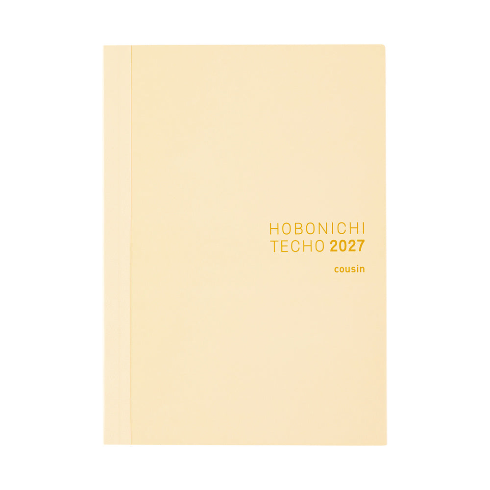 HOBONICHI TECHO 2027 | Cousin Book A5 (English)