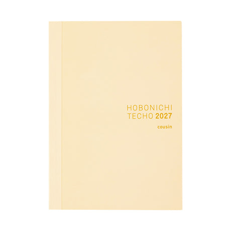HOBONICHI TECHO 2027 | Cousin Book A5 (English)