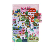 HOBONICHI | A5 Cousin Cover | Yumi Kitagishi: White Cat Village