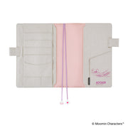 HOBONICHI | A5 Original Cover | Moomin: My Yard (Pink Gray)