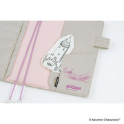 HOBONICHI | A5 Original Cover | Moomin: My Yard (Pink Gray)