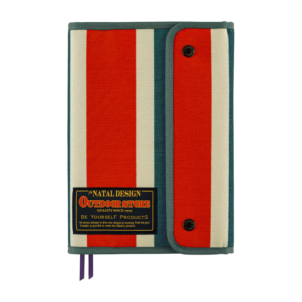 HOBONICHI 2027 | Cousin A5 Cover | Natal Design: Hello New Day! (Retro Stripe)
