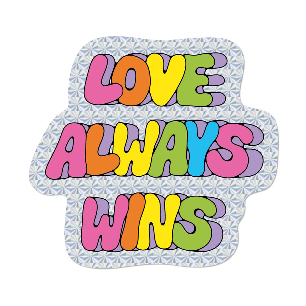 Love Always Wins Sticker