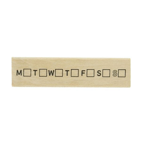 Days of the Week Stamp