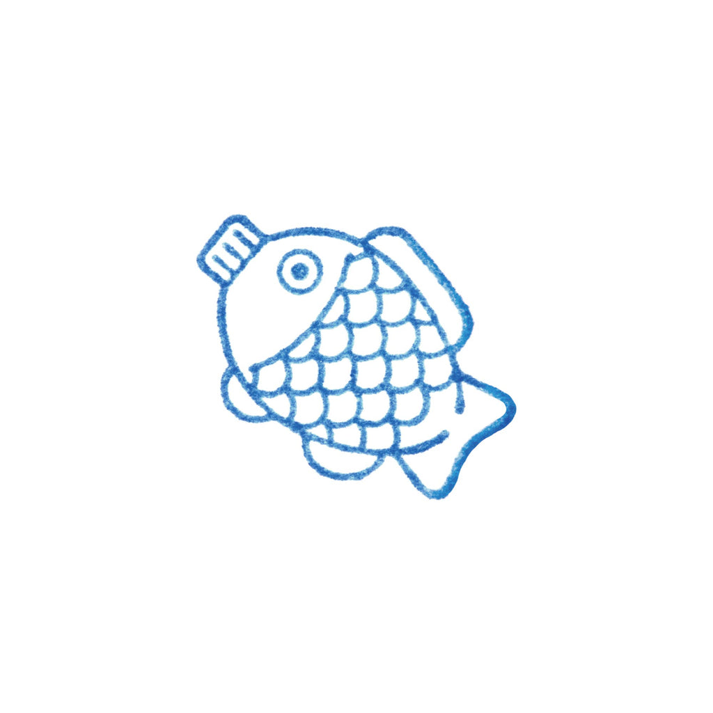 KORI JIRUSHI Clear Stamp | Small | Soy Sauce Fish