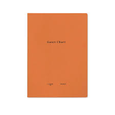 Laconic Gantt Chart Notebook