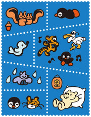 KITTA Washi Postage Style| Special | Friends