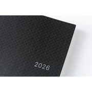 HOBONICHI TECHO HON 2026 | A5 | Paper Series: Black Gingham